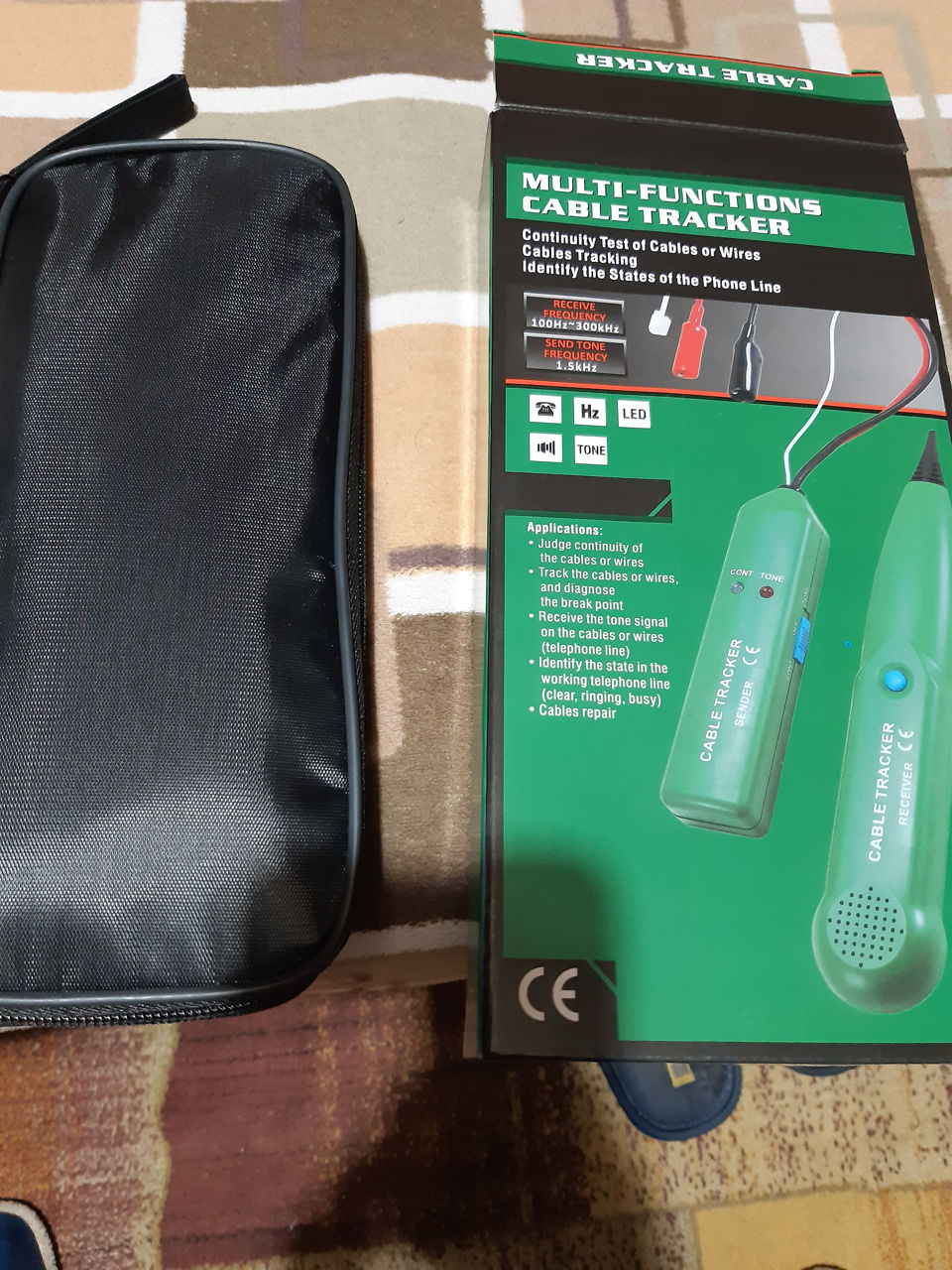 Мульти кабель трекер предназначен для поиска обрыва цепи,кабелей ...