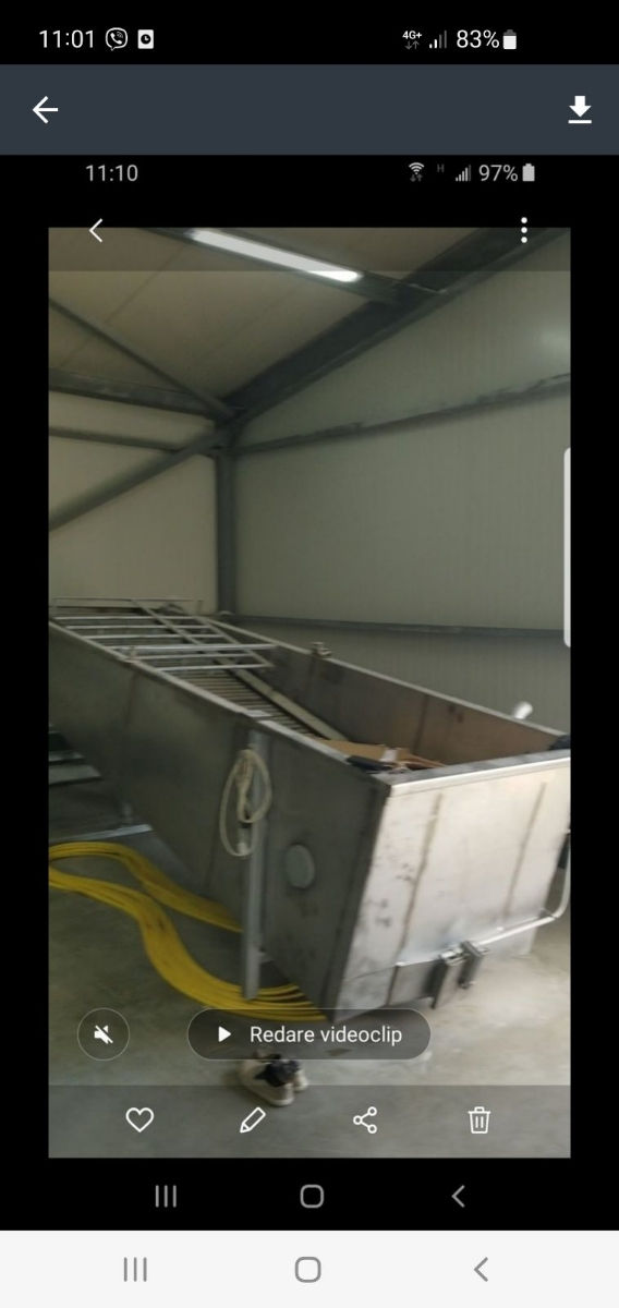 Masina de spalat legume si fructe 4800 eur la 380kw foto 0