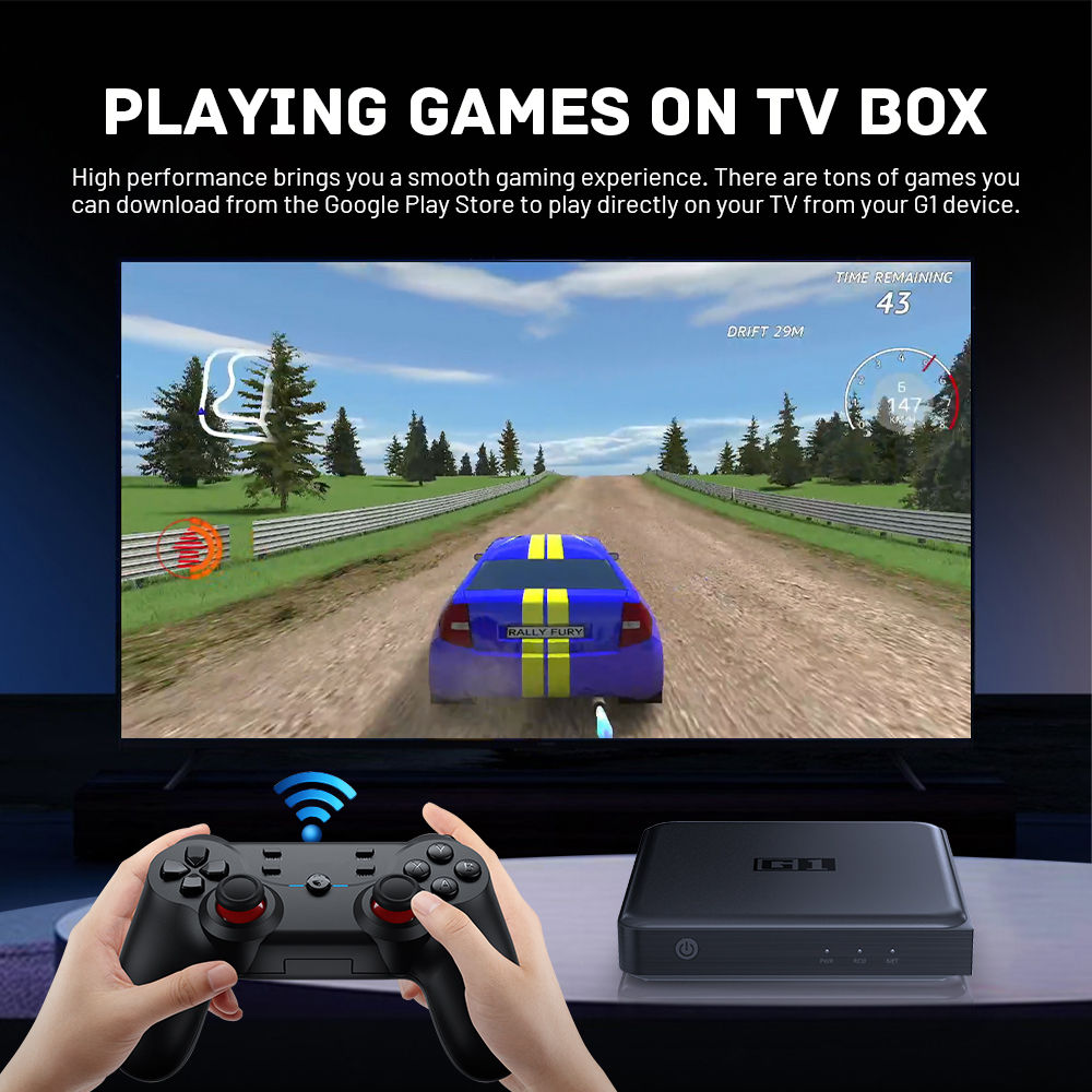 TV Box Kinhank G1 4K, Android, тв бокс Smart тв приставка foto 7