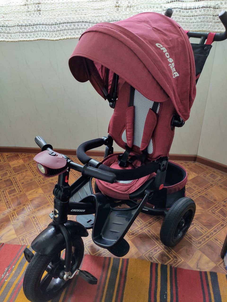 Велосипед трёхколёсный (Tricicleta) Crosser Trinity T-400
