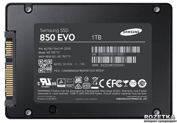 Samsung 850 evo 1tb