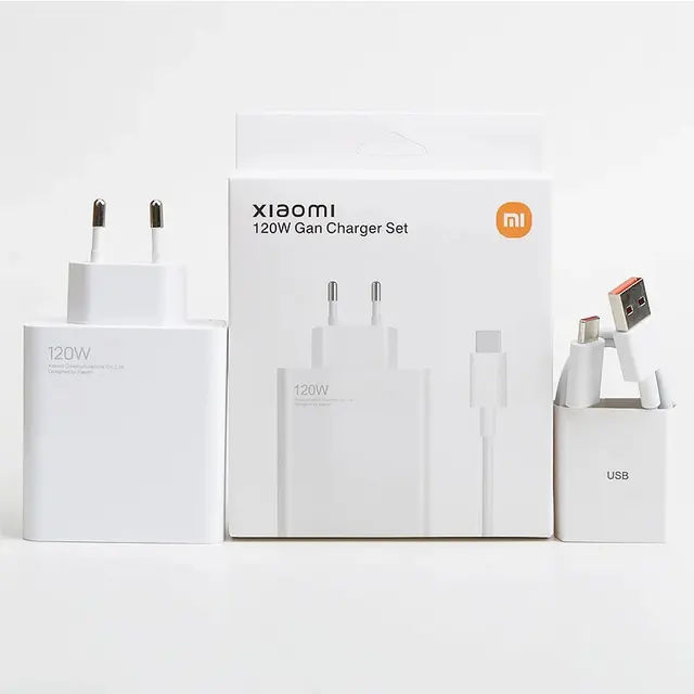 Зарядное устройство Xiaomi 120W Charging Combo (Type-A) foto 0