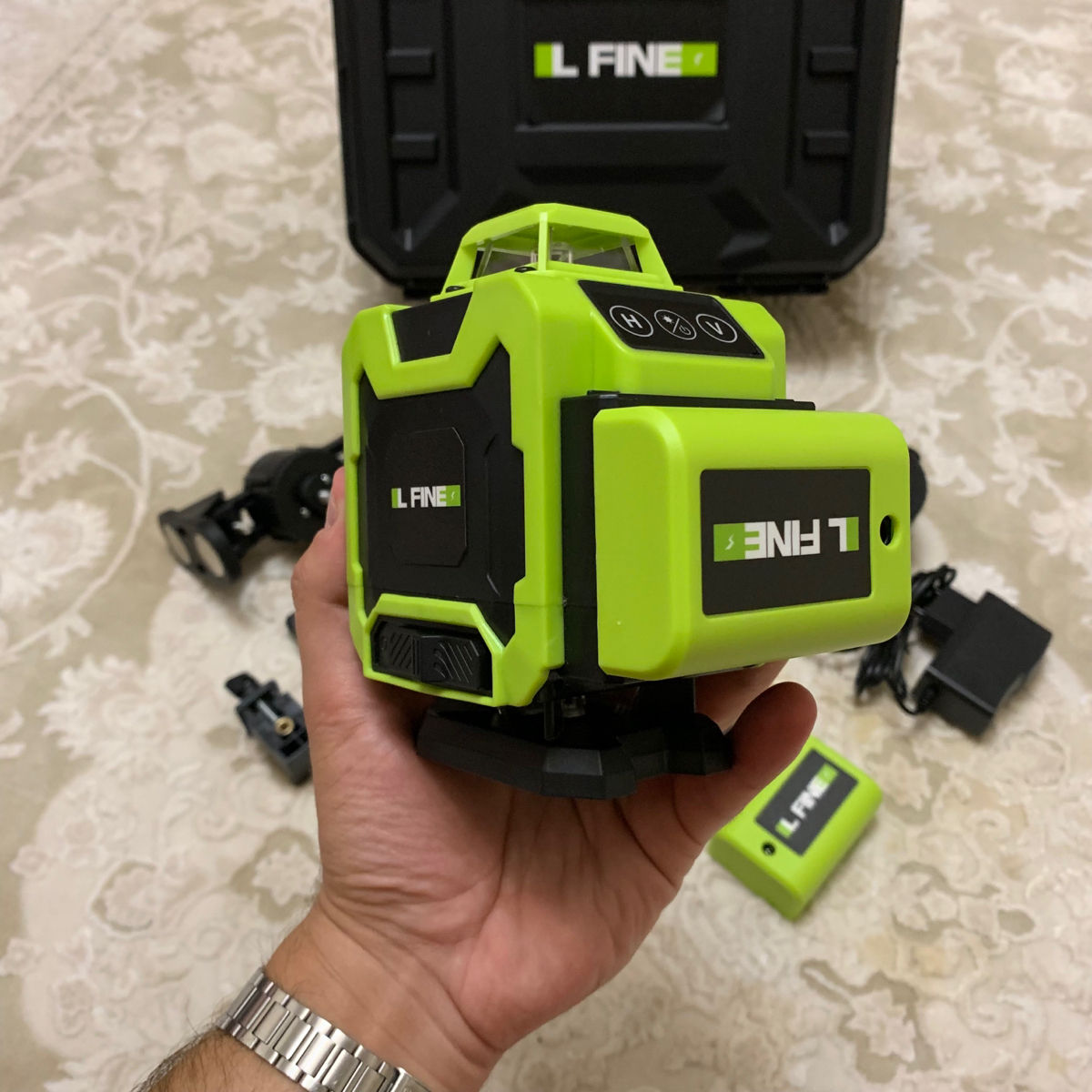 Laser 4D Fine LLX-360 16 linii +  2 acumulatoare + magnet +  livrare gratis фото 8