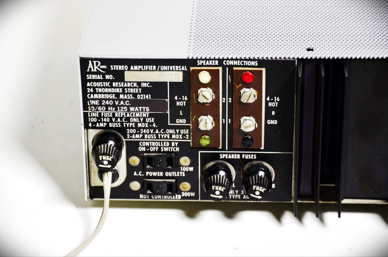 Acoustic Research AR AU Integrated Amplifier фото 8