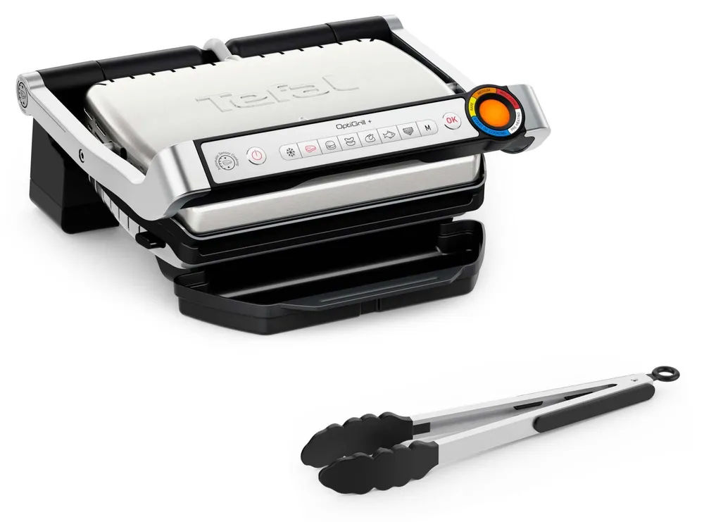 Gratar electric Tefal OptiGrill+ GC718D10, 2000W, 6 programe automate foto 5