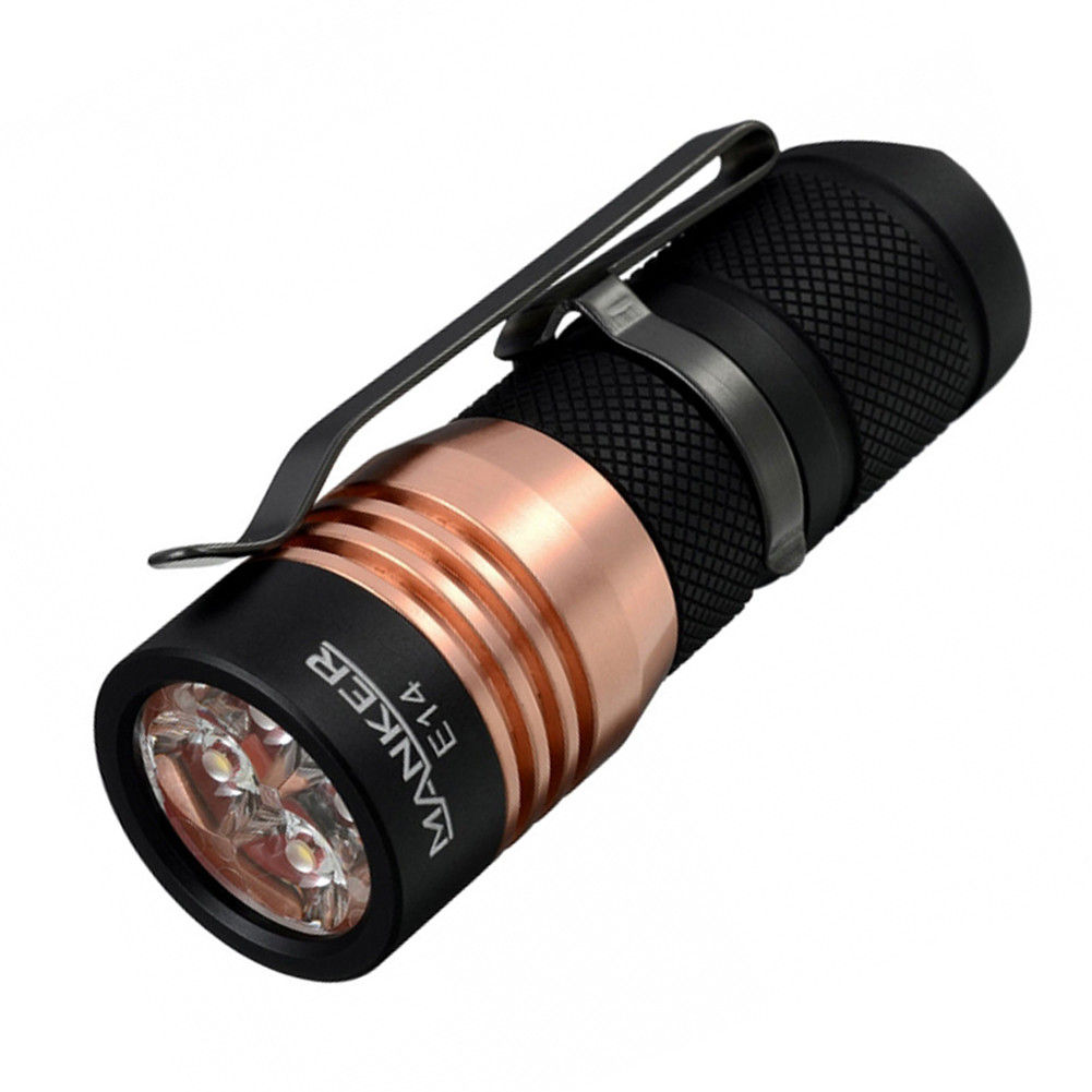 Manker E14, 4x Nichia 219B LED (CRI>90) - 35 eur foto 4