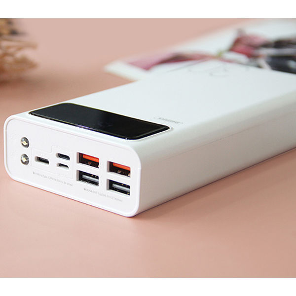 Power Bank Remax RPP-112 Mengine Series 30000mAh (4USB, 2.1A) White