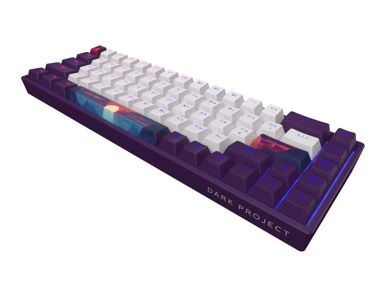 Tastatură Dark Project 68 Sunrise - Noi! Garanţie 2 Ani! foto 2