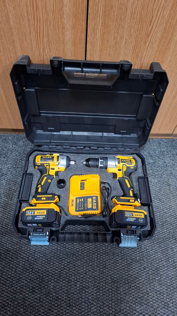 Masina de gaurit cu acumulator 20V/5Ah HASS (HAKI) seturi preturi mici foto 3