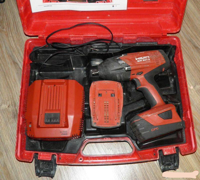Hilti ударный гайковерт Hilti SIW 22 T-A foto 0