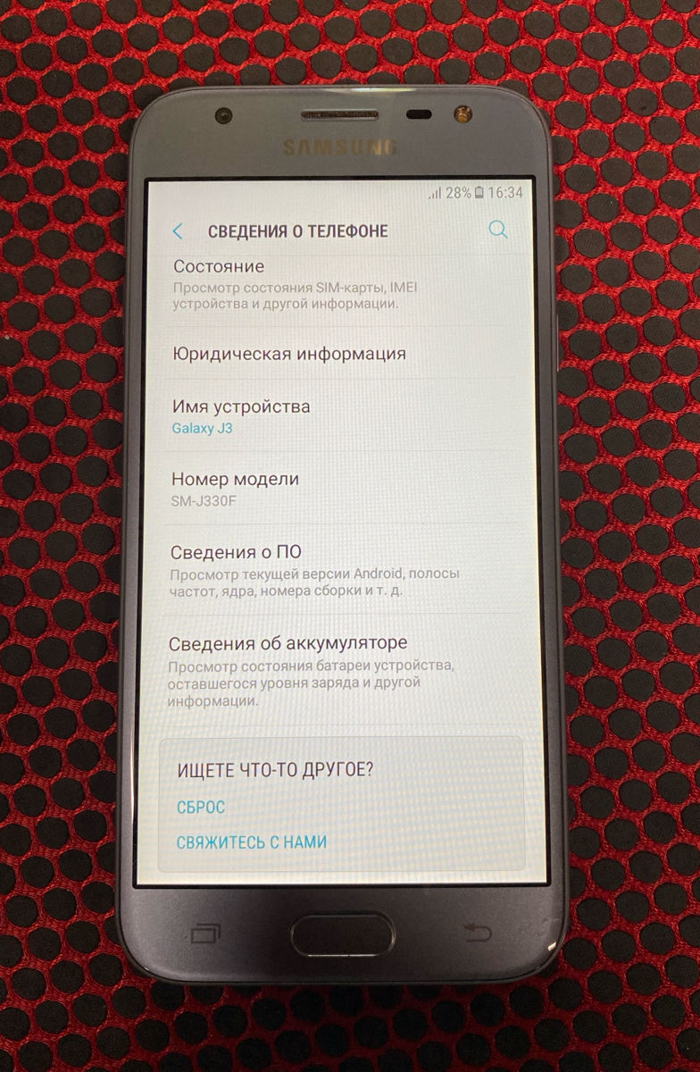 Samsung Galaxy J3 (2017) J330 foto 2