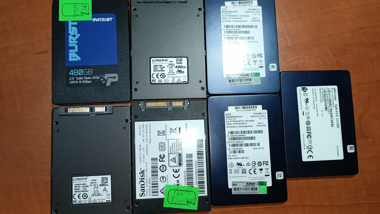 SSD,M2/NVMe 120 Gb, 256 Gb, 480 Gb, 1 Tb, 2 Tb foto 15