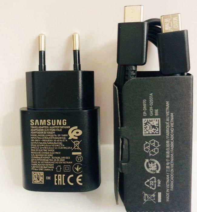 зарядка samsung 25 w 100% оригинал foto 2