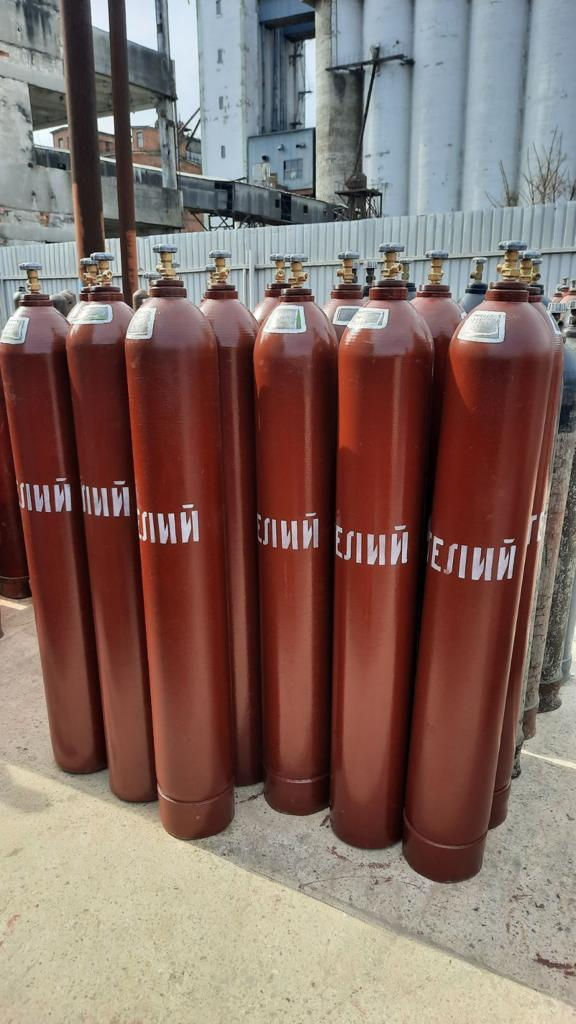 Гелий Баллон 40L, 150 бар – Технический и праздничный газ фото 0