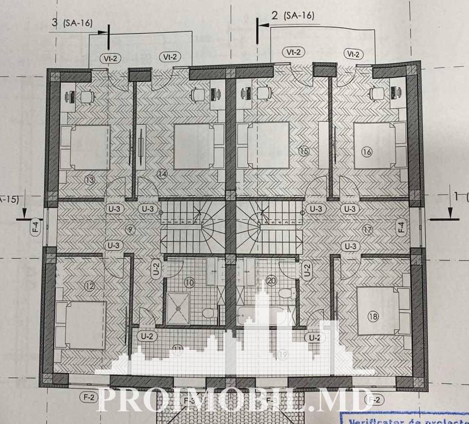 Casă spre vânzare cu 3 camere, 203 m2 în Hîncești, Hincesti foto 5