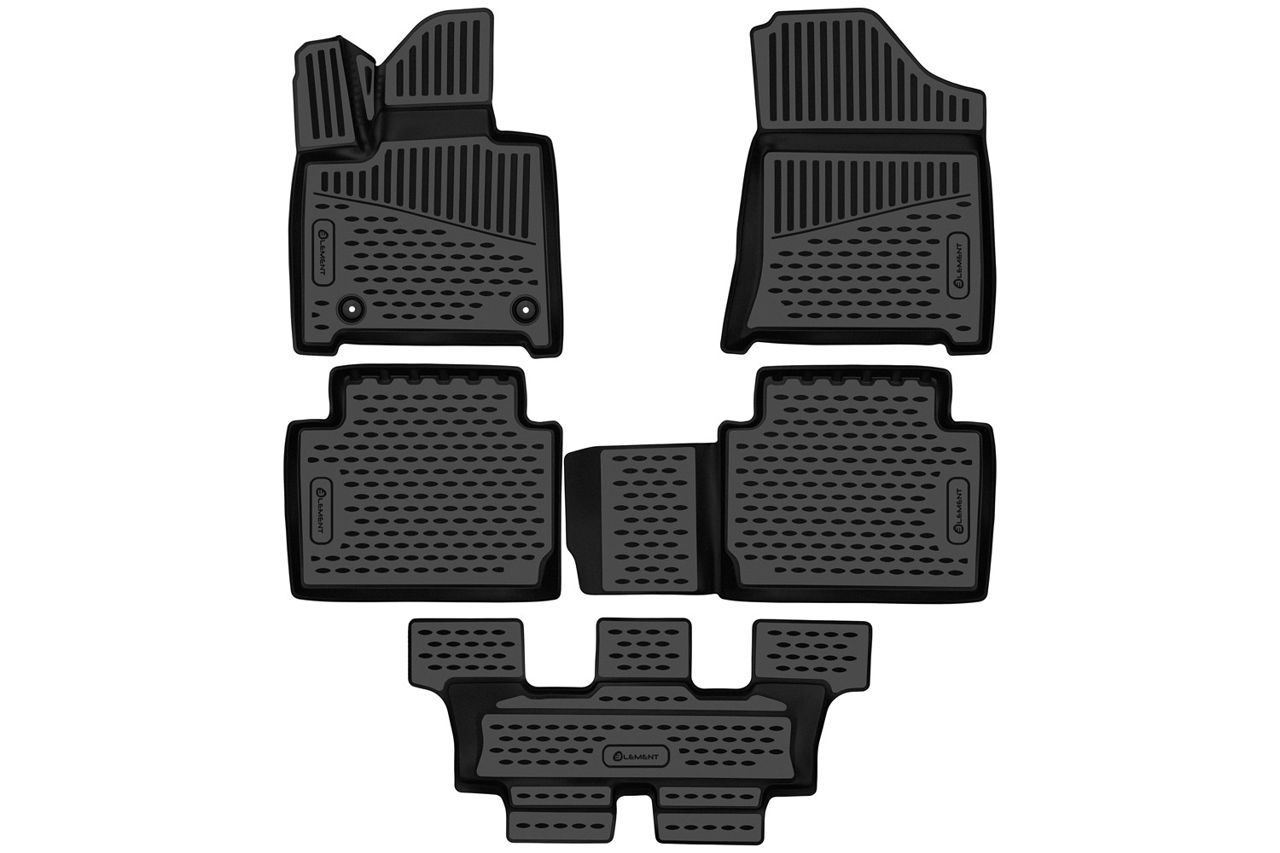 Hyundai Santa Fe V (MX5) 2023-2025. Covorase auto din poliuretan. Novline-Element. foto 2
