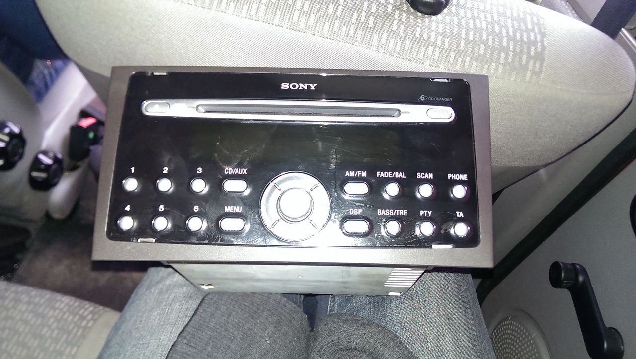 Автомагнитола SONY 6 CD CHANGER оригинал FORD Mondeo, Kuga, Galaxy, Focus,  Fusion, Fiesta