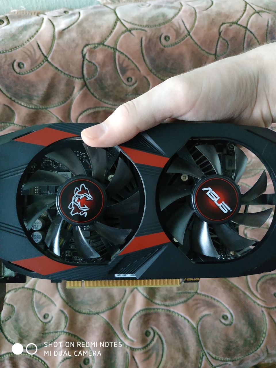 ASUS Cerberus GeForce GTX 1050 Ti Advanced Edition 4GB GDDR5
