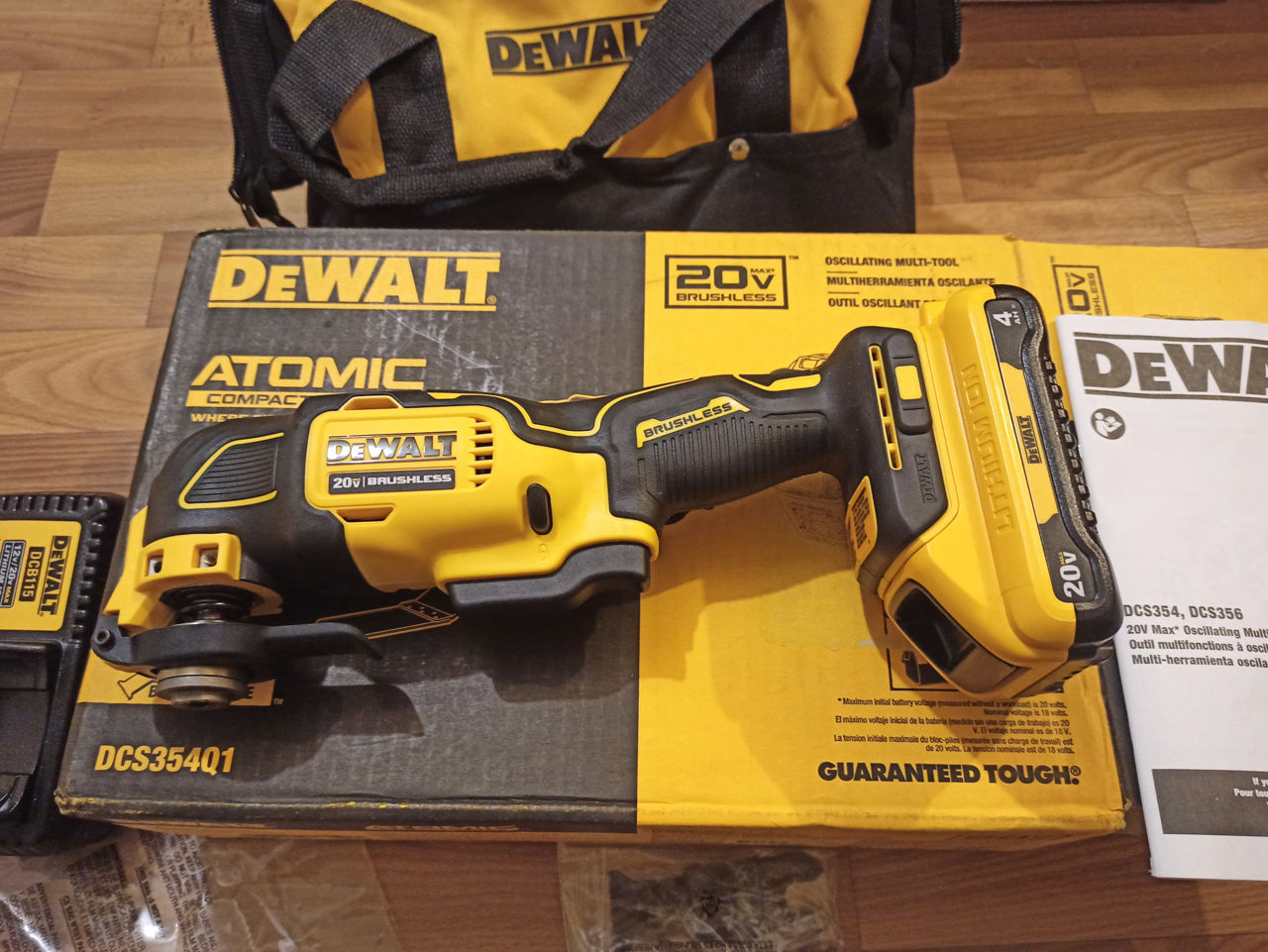 Реноватор / мультитул / осцилляторная пила DEWALT DCS354 ATOMIC - 20V ...