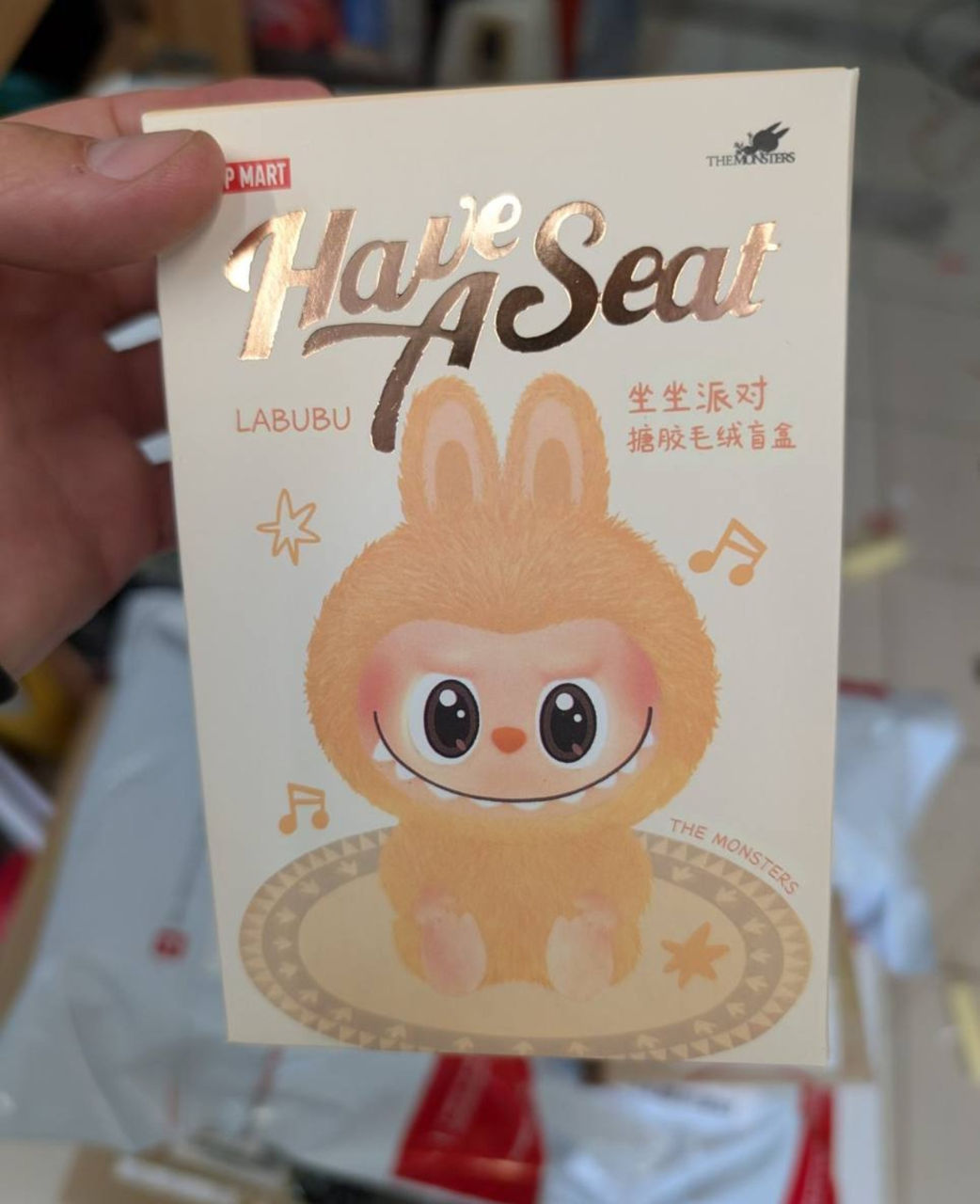 Лабубу мягкая игрушка-сюрприз foto 6