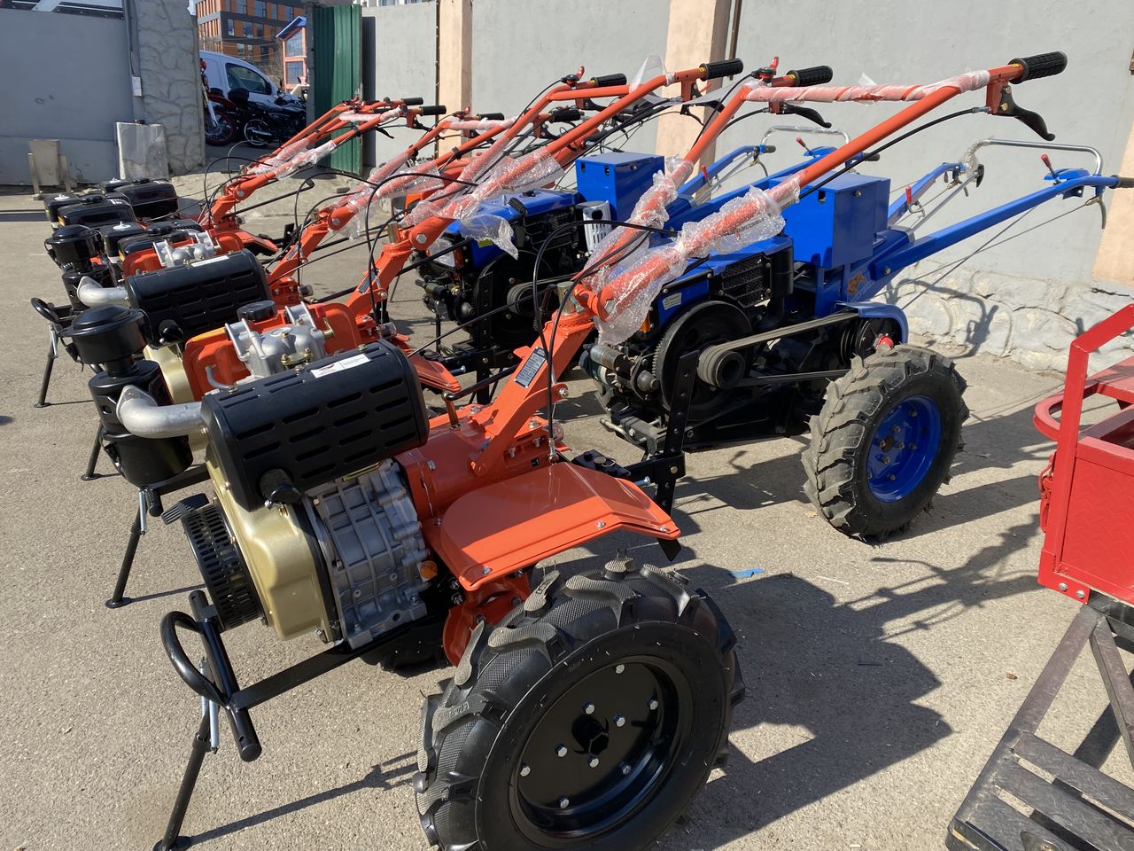 Motoblocuri zubr motorina/benzina foto 3