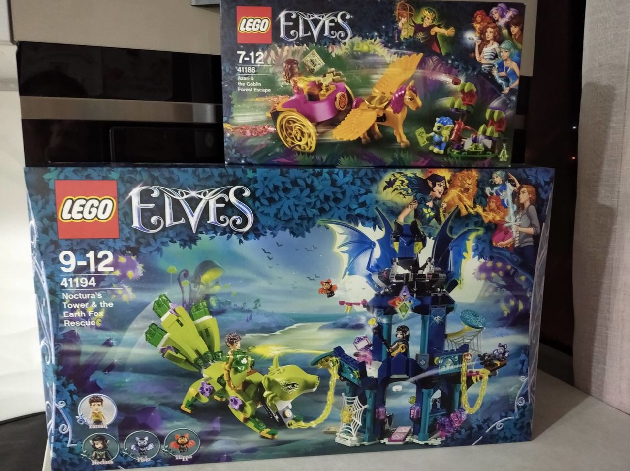 Lego Elves 41194 - Побег из башни Ноктуры + Lego Elves 41186