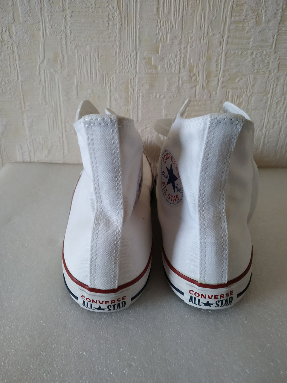 Кеды новые Converse All Star белые высокие  foto 7