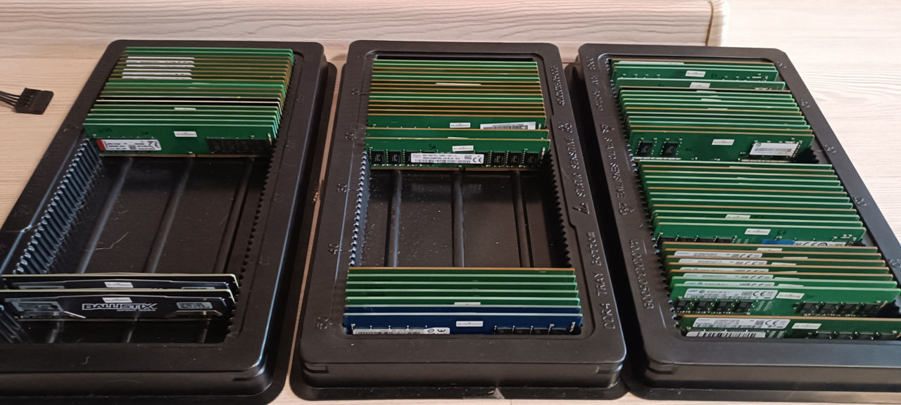 б/у оперативная память DDR4 DDR5 DDR3 4/8/16/32 foto 1
