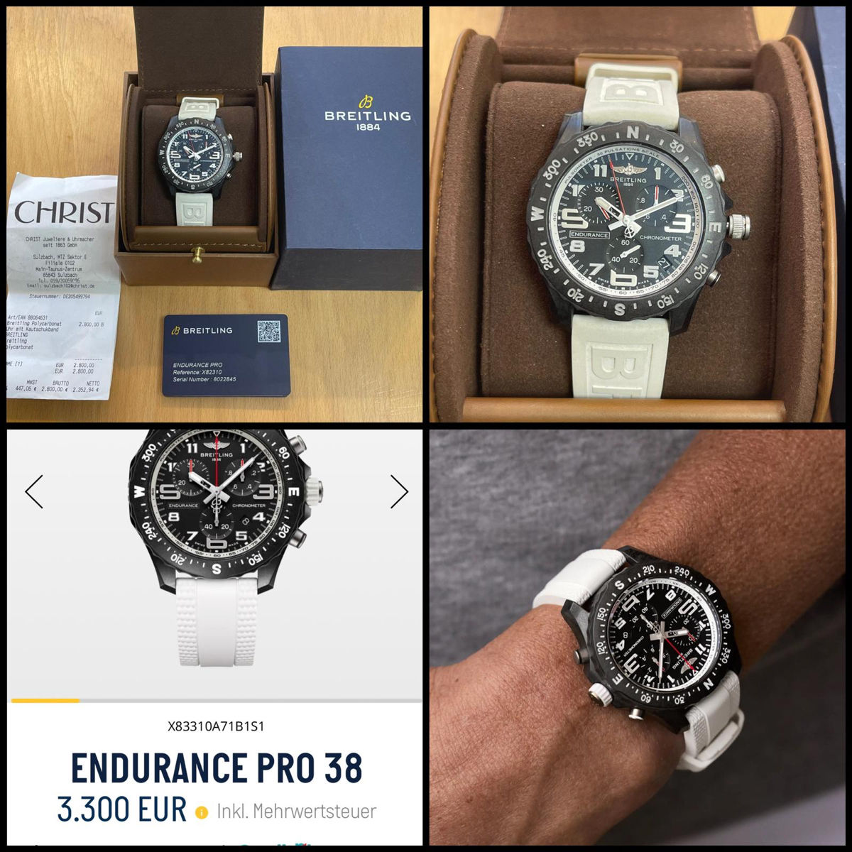 Junkers J1 Pilot 40mm Наручные часы из Германии механика DE 499€ Swiss Watch Ceas de mana Breitling фото 9
