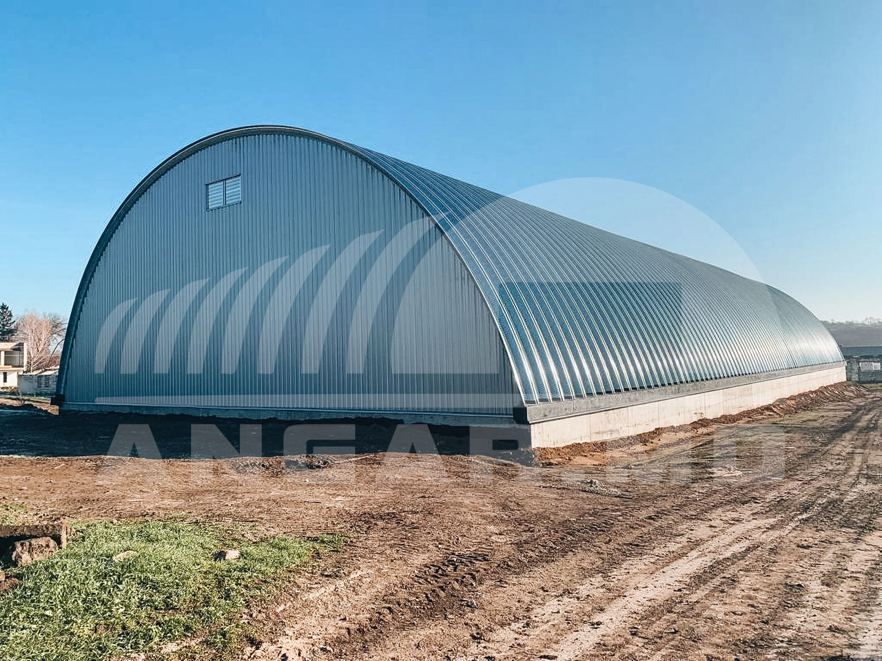 Angar Modular Hangare semirotunde de la companiea Angar MD