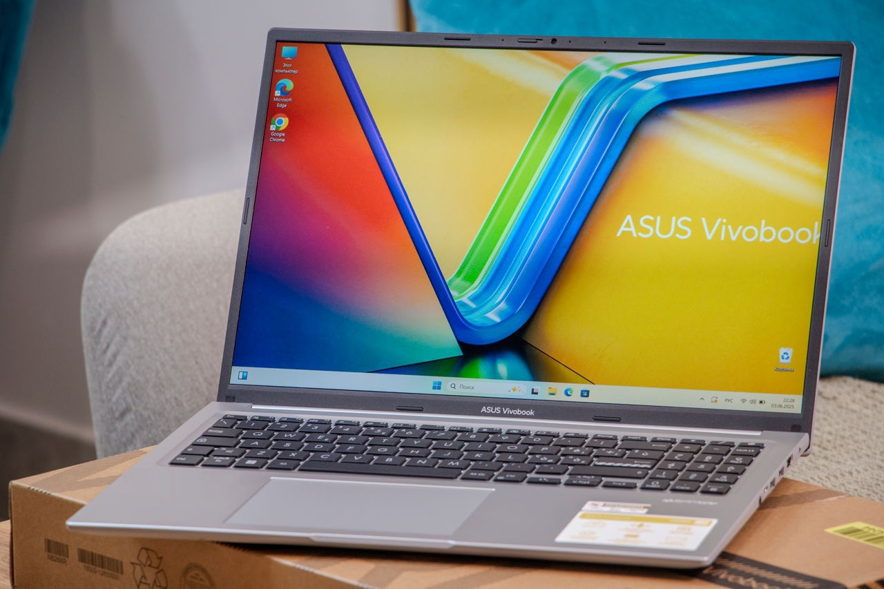 Asus VivoBook 17x - Core I7 1255U, 16Gb Ram, IrisXe, 500Gb SSD, 17.3" FHD IPS фото 3