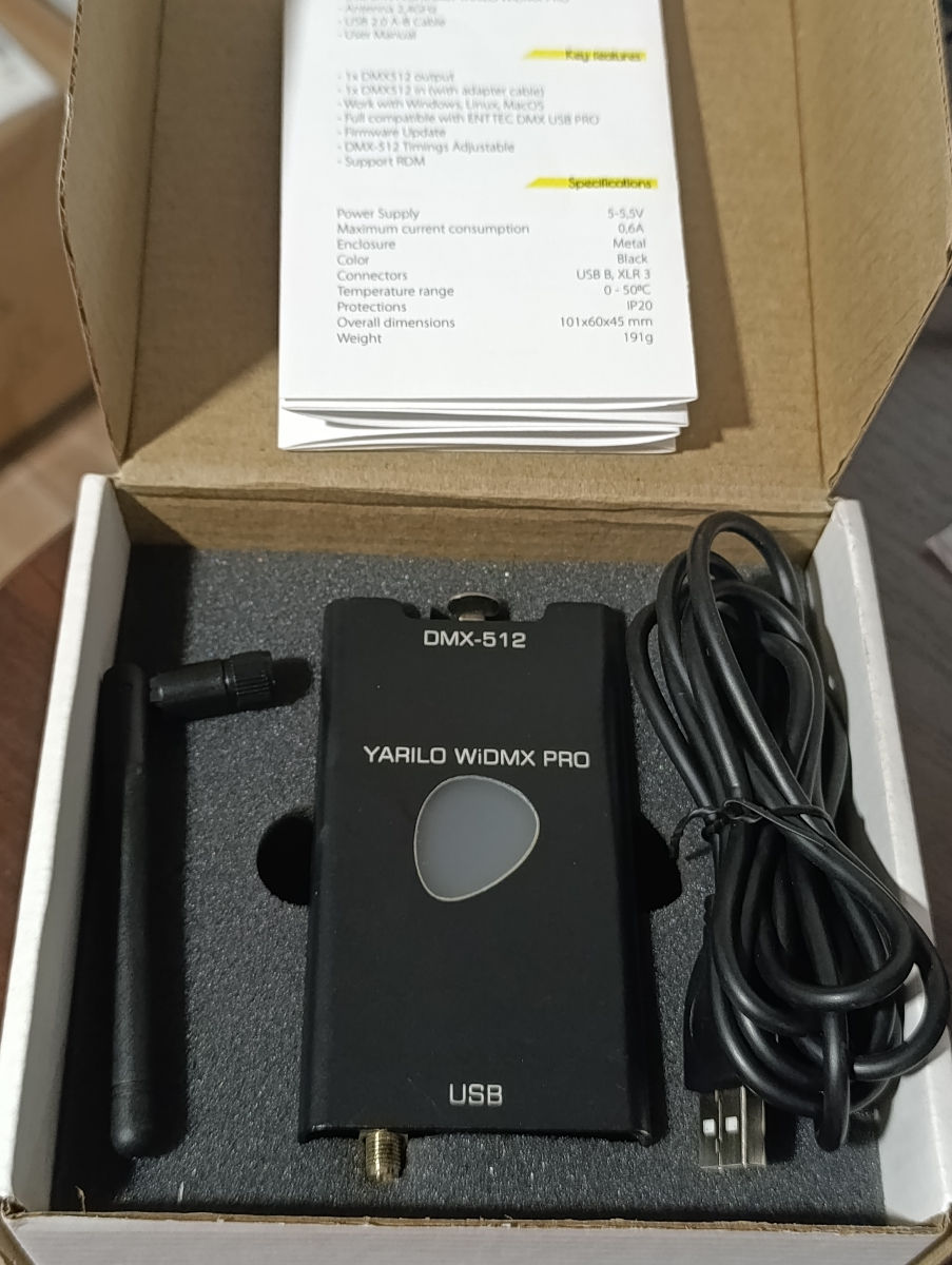 Yarilo WiDMX PRO  foto 1