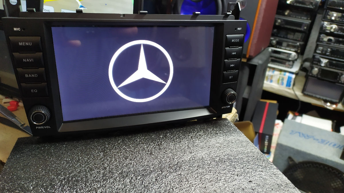 Mercedes W209 C-Class Android foto 6