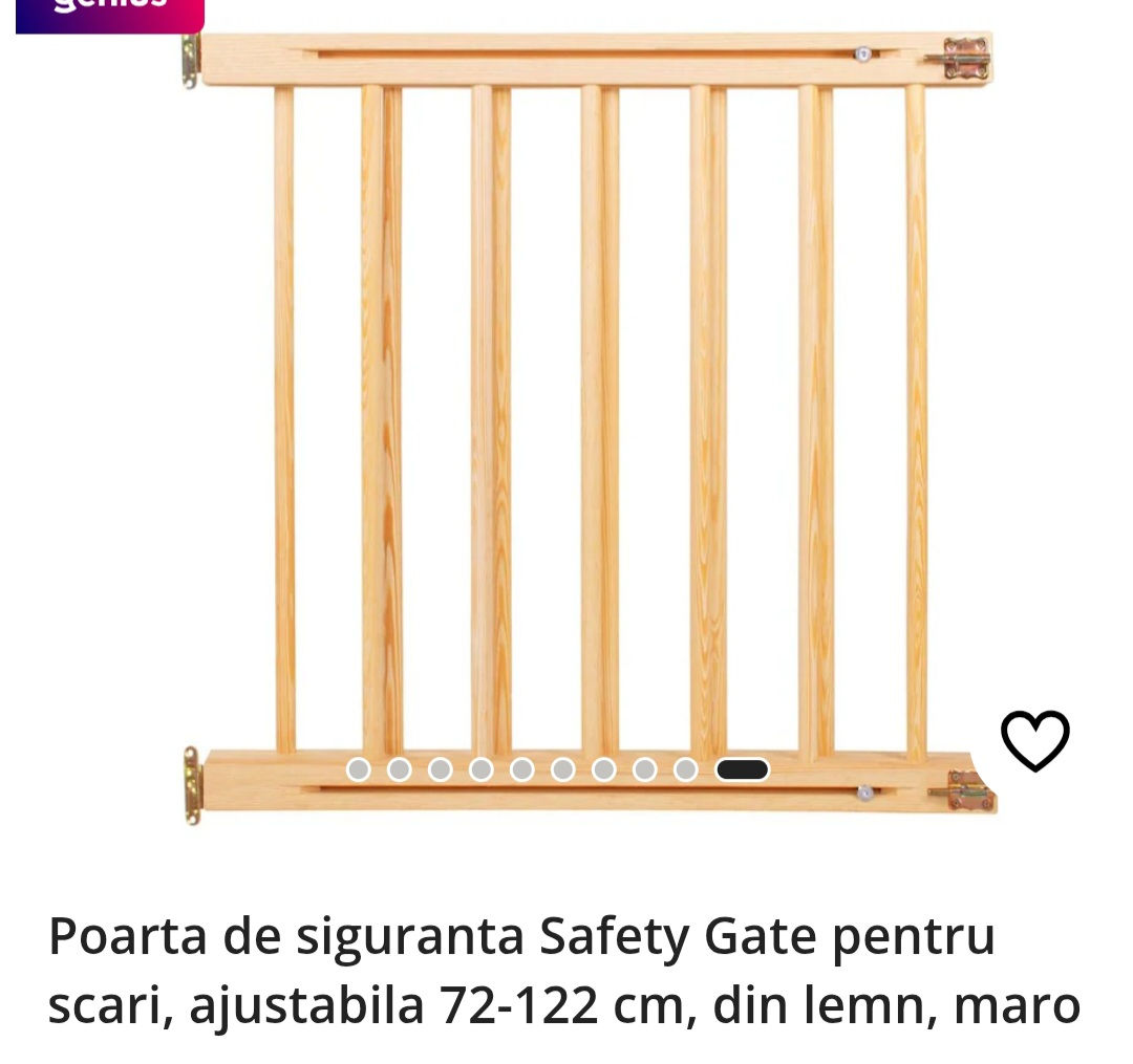 Gard de prorectie pentru copii din lemn! foto 3