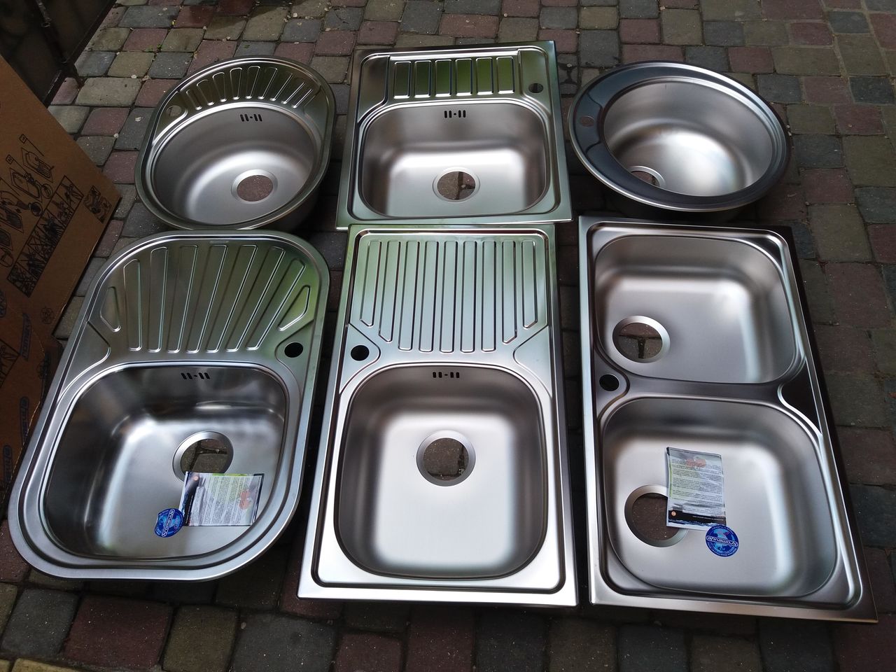 Chiuvete bucatarie(inox alimentar), Turcia, Кухонные мойки(пищевая нержавейка) foto 0