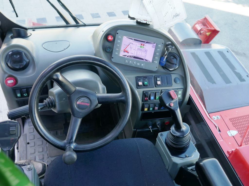 Телескопический погрузчик с поворотной башней Manitou MRT1840 EASY-ST3B, 2017 foto 7