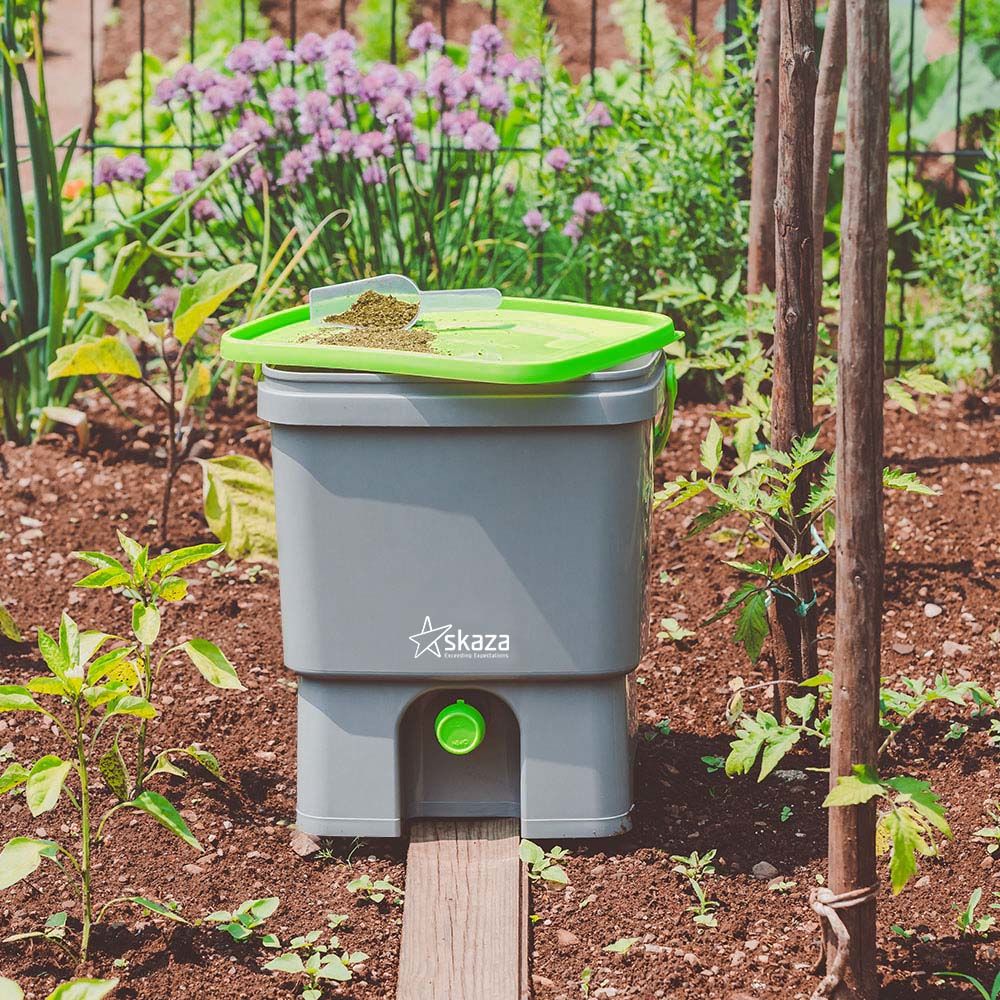 Bokashi: coșuri pentru compostarea deșeurilor organice și accelerator de compostare, lazi de compost foto 18