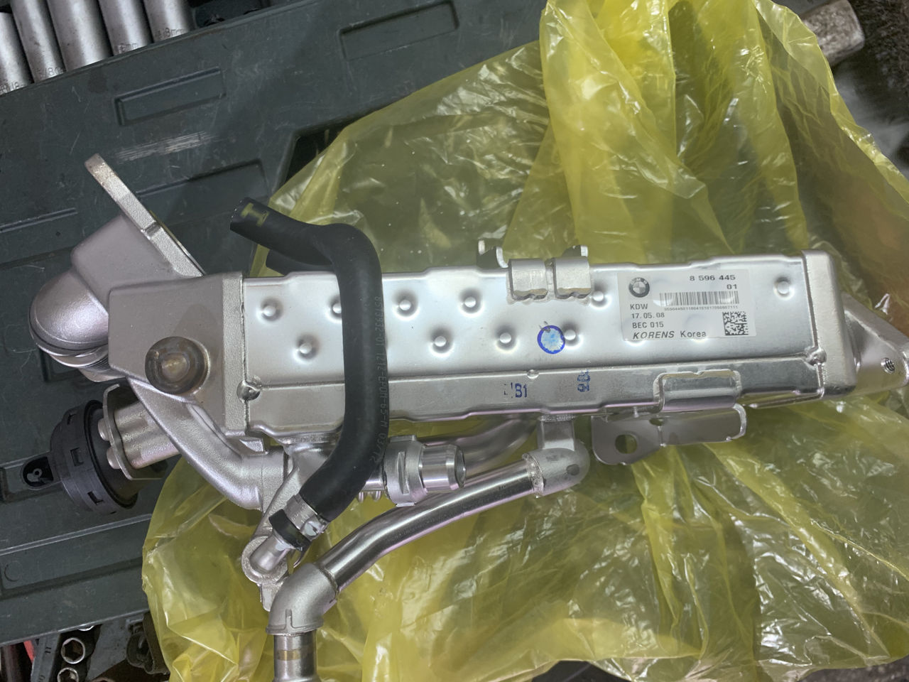 теплообменник егр бмв б47