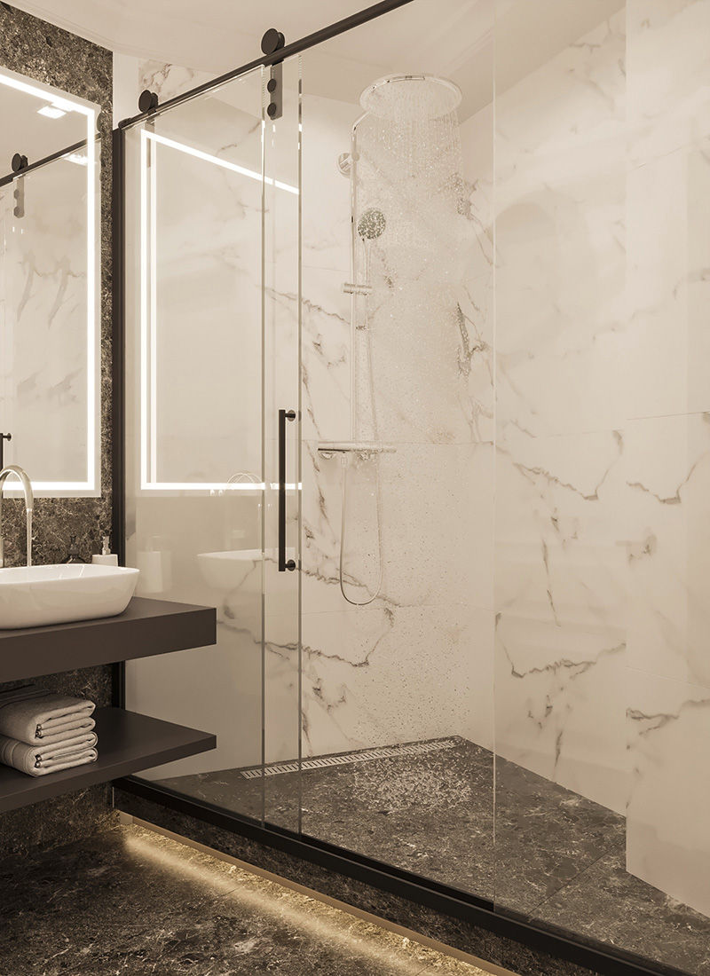 Design interior/ stil modern/ 107m2/ proiecte/ dormitoare/ decor/ arhitectură/ apartament foto 15