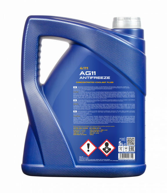 Antigel concentrat MANNOL 4111-5 Antifreeze AG11 Longterm 5L foto 1