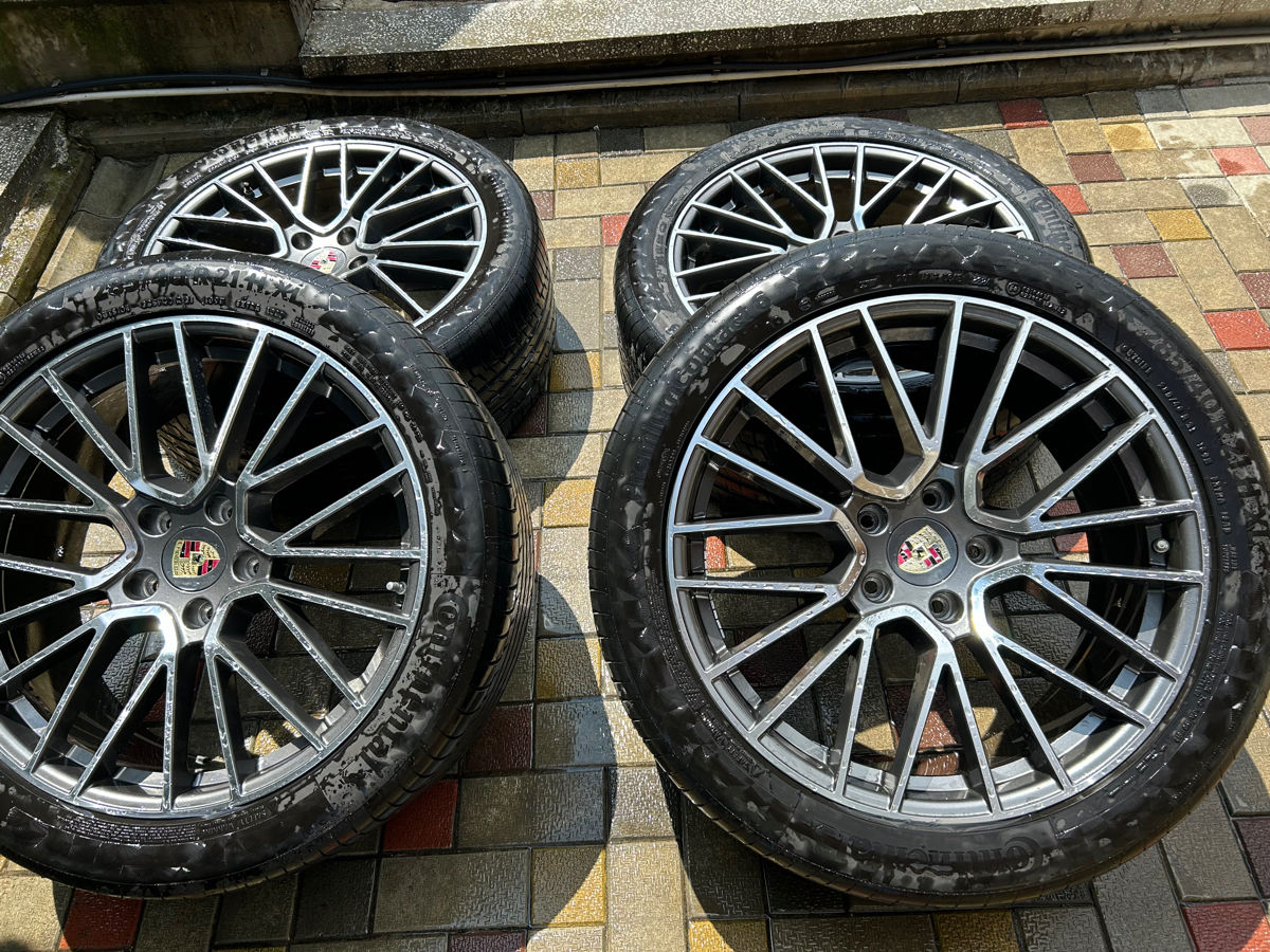 Vând Jante la 21 pentru porsche cayenne cine doreste se vând si aparte  foto 1