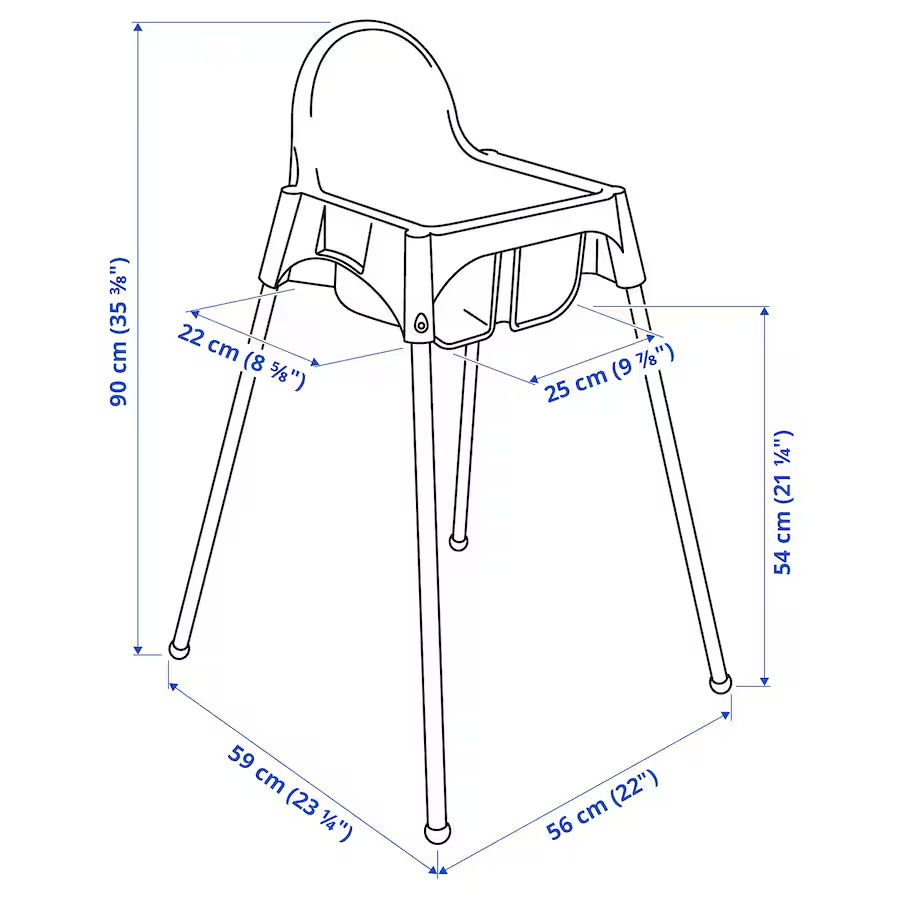 Scaun pentru hrănire copii IKEA foto 5