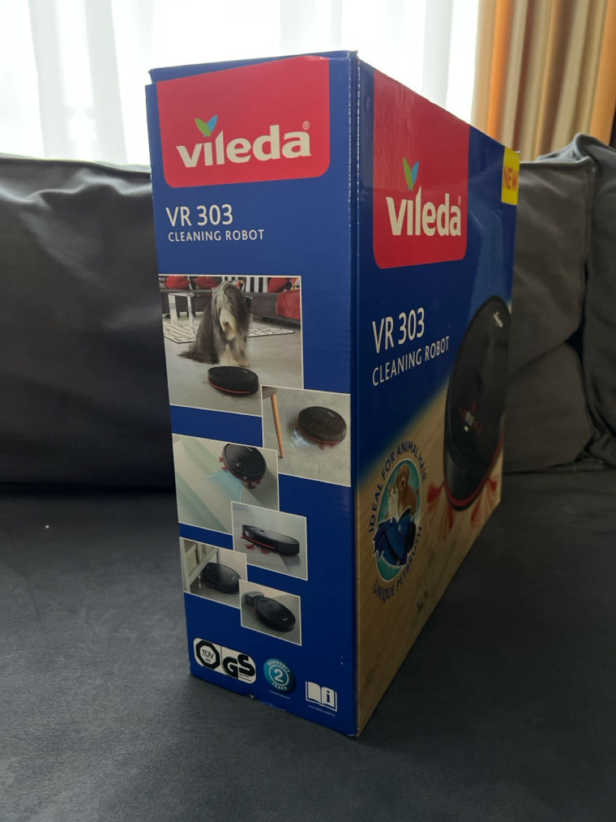 Aspirator Robot Vileda VR 303 Black Sigilat / Новый! foto 1