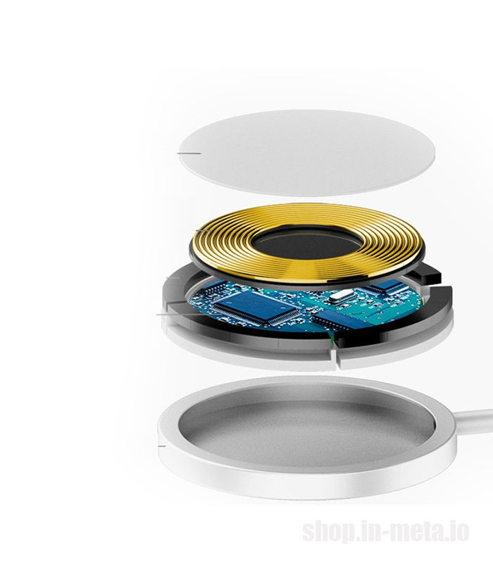 MagSafe Wireless Charger Magnetic 15W Беспроводное зарядное устройство 15 ватт foto 6
