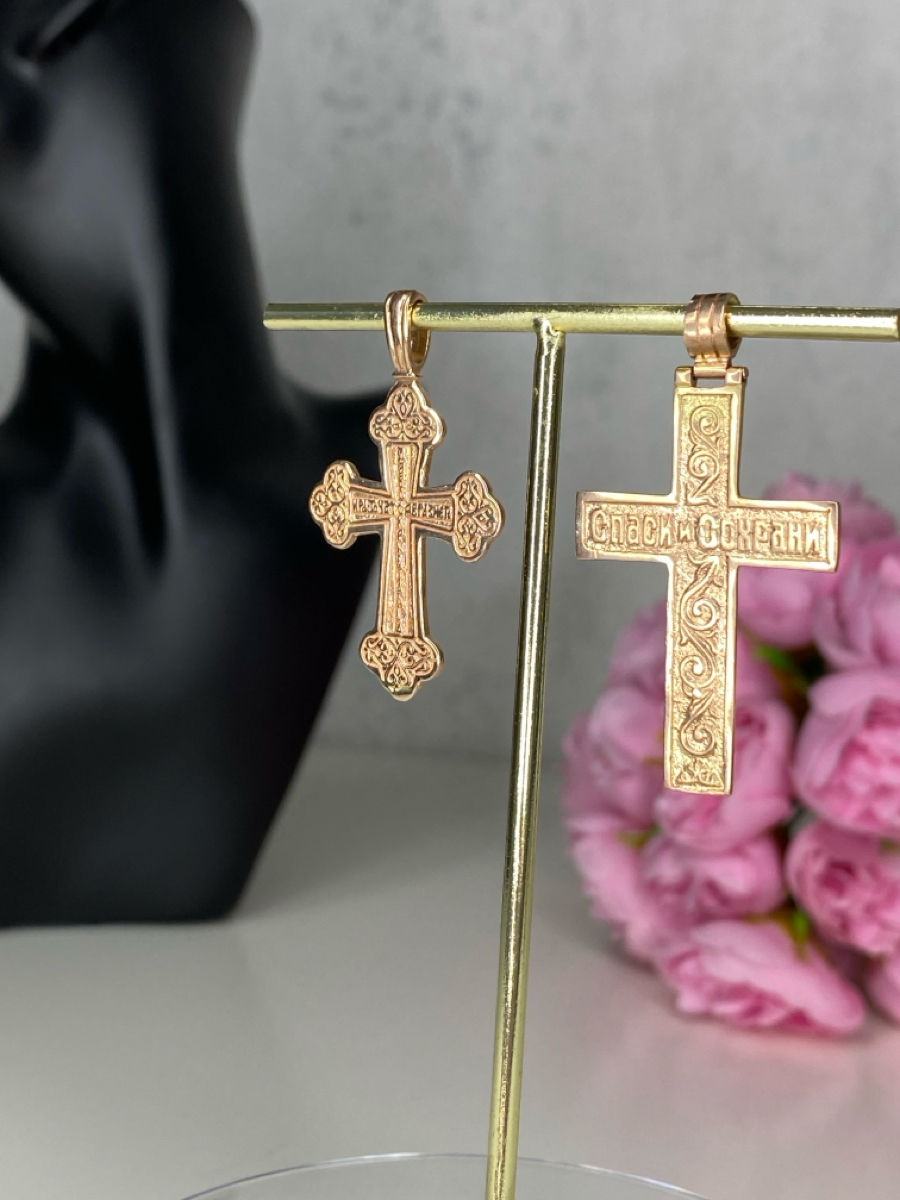 Cruciulițe din aur крест  foto 4
