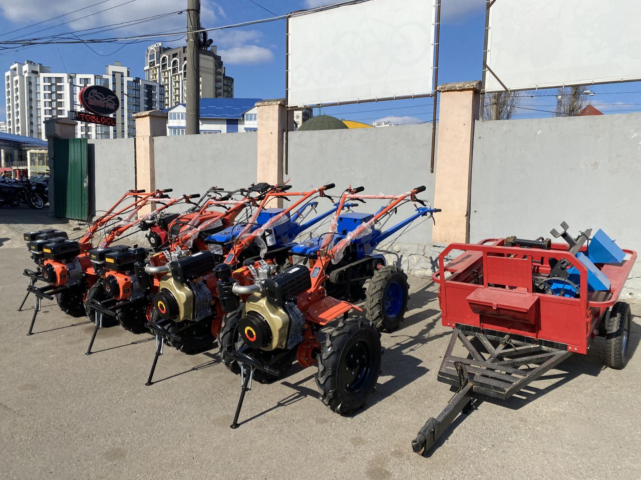 Motoblocuri zubr motorina/benzina foto 1