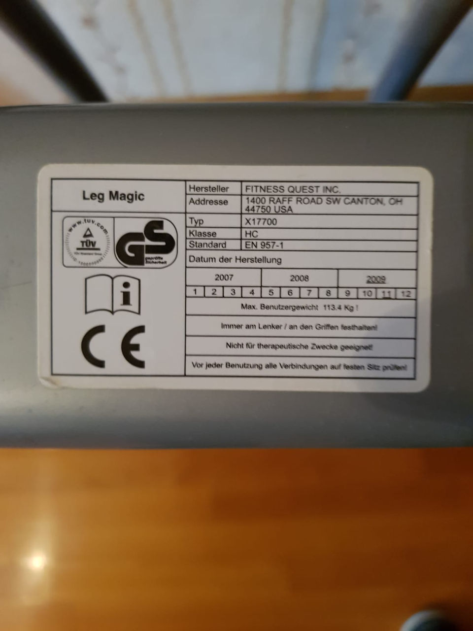 Тренажер Для Ног   Leg Magic foto 3