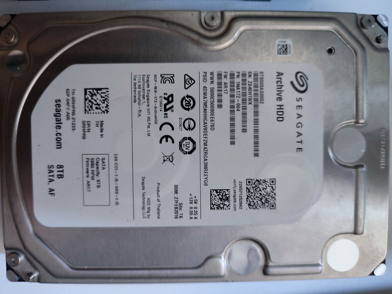 ✅2.5 & 3.5 HDD - interne și externe - 1/2/3/4/6/8/10/12/14TB - Testare+instalare foto 4