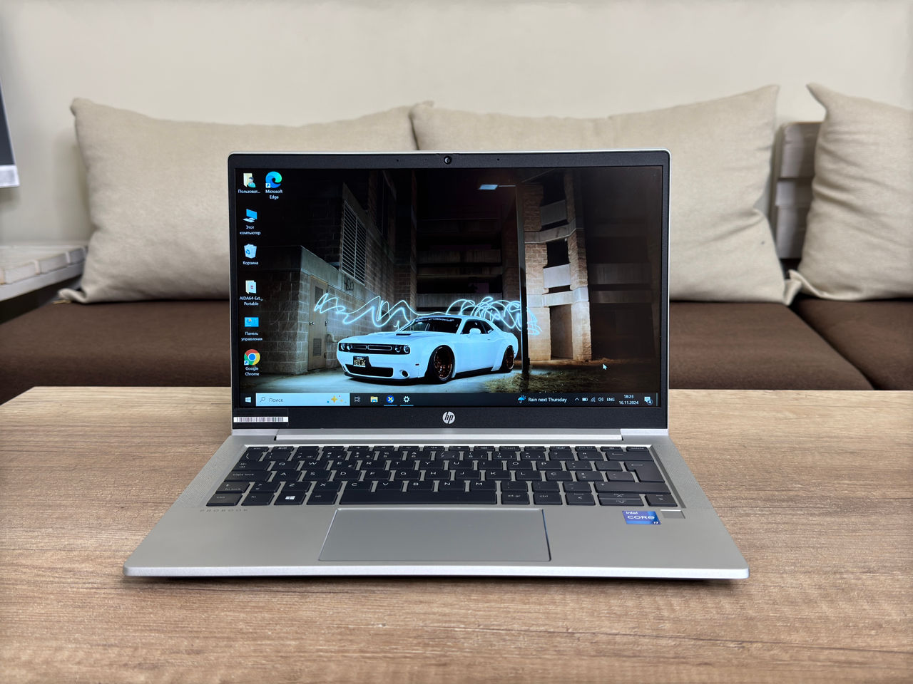 Ca nou! HP Probook (i7-11gen, ram 32gb, ssd 512gb nvme, intel irys xe) tastatura iluminata foto 0