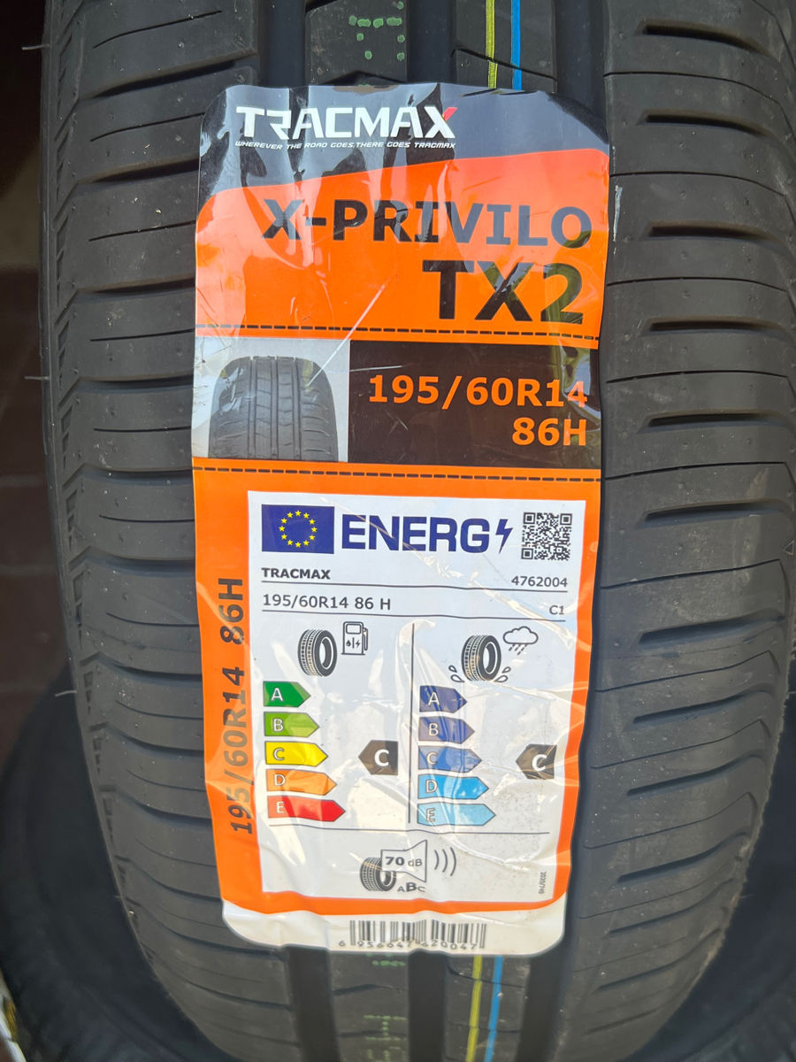 195/60 R14 Tracmax Xprivilo TX2/ Доставка, livrare toata Molova 2024 foto 1